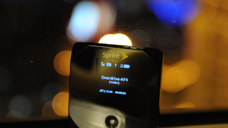 Sprint Overdrive Pocket WiMax Router Hands On: Oversized Internet, Tiny Box